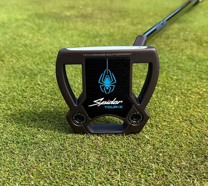 4 photos of the TaylorMade Spider Tour X