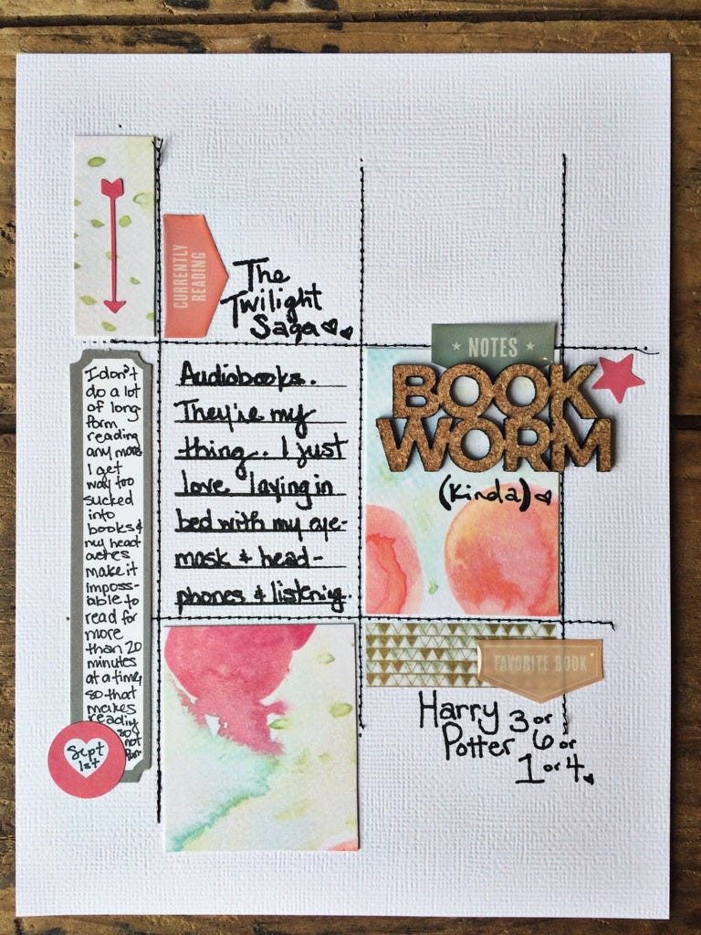 rukristin: feminist scrapbooker crafting with a kit