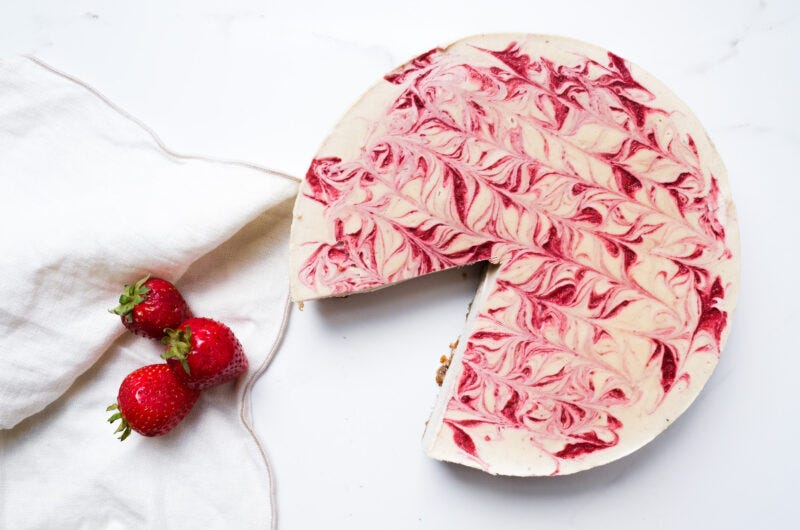 Raspberry 'Cheese' Cake Raspberry 'Cheese' Cake