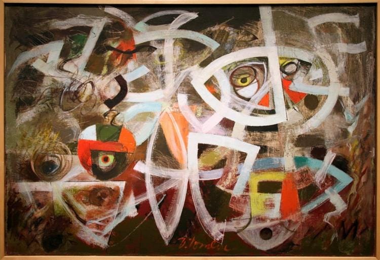 Maneuver for Position, 1947 - Bradley Walker Tomlin