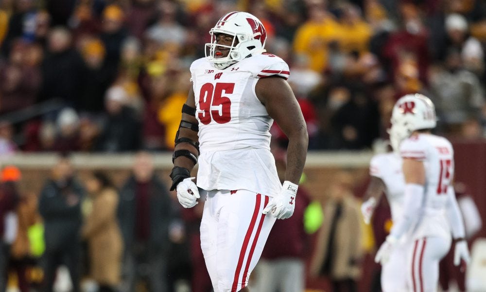Wisconsin DT Keeanu Benton makes his NFL draft decision