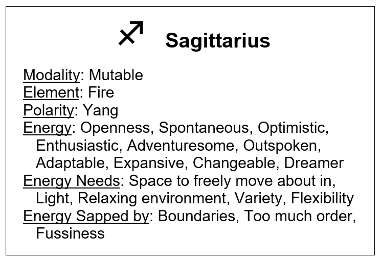 SAGITTARIUS RISING – Feng Shui for your Rising Sign