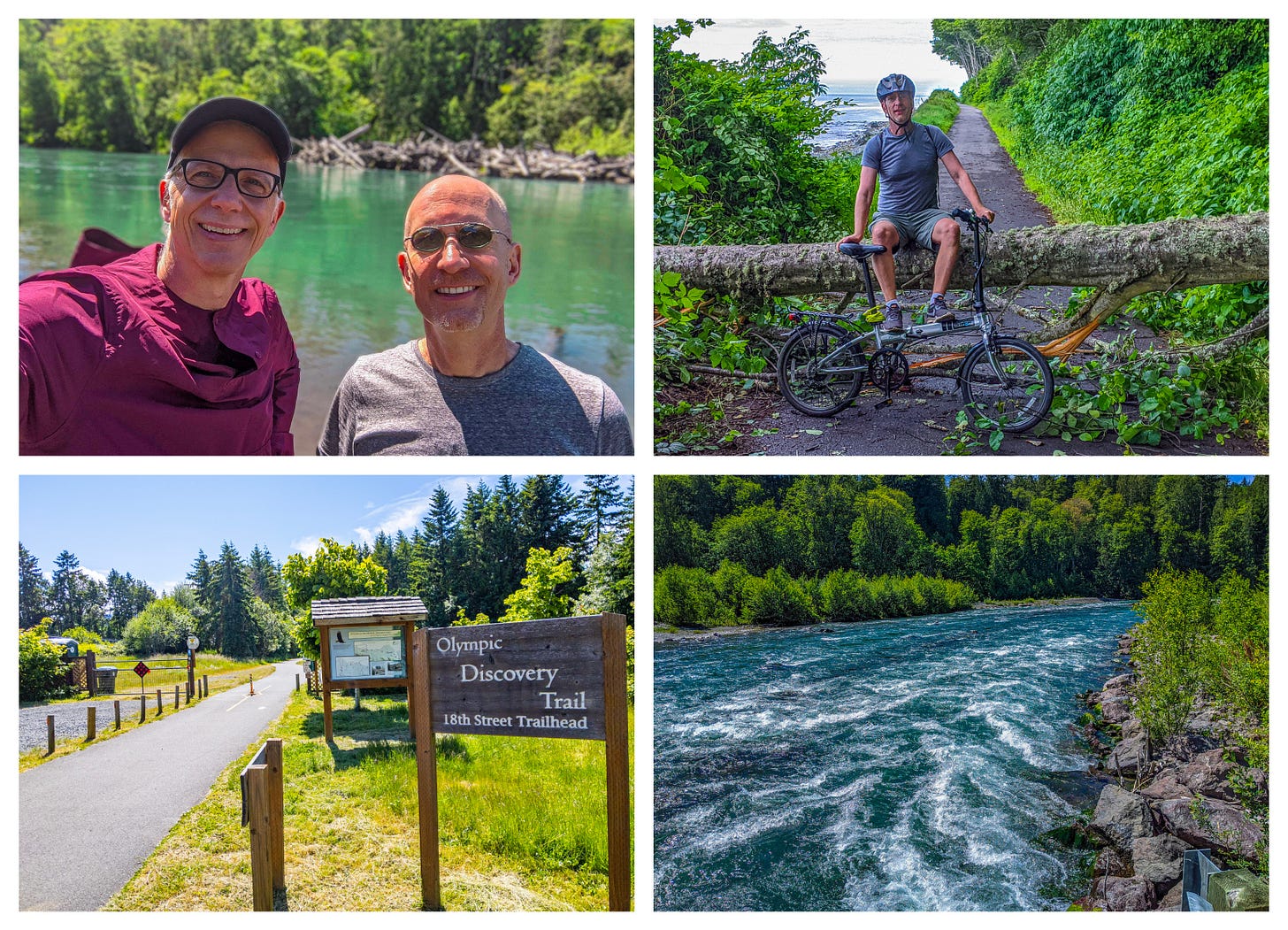 Scenes from the Discovery Trail.
