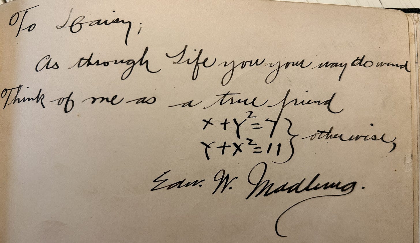 Cryptic Equation