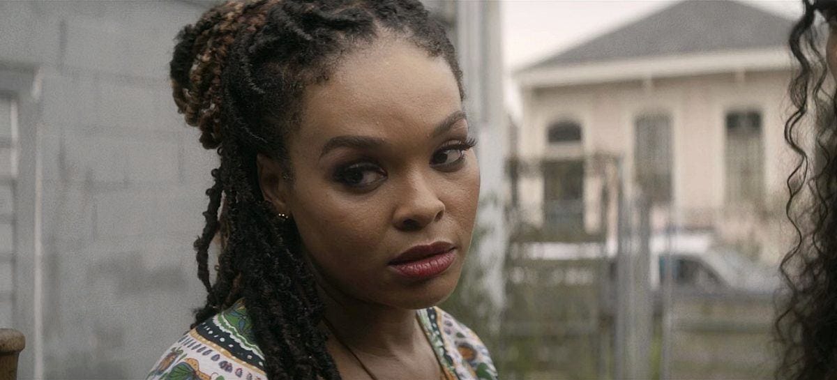 Ada explaining how to destroy demons with bonsai plant to bisexual Carlos on The Winchesters. Ada explaining how to destroy demons with bonsai plant to bisexual Carlos on The Winchesters.