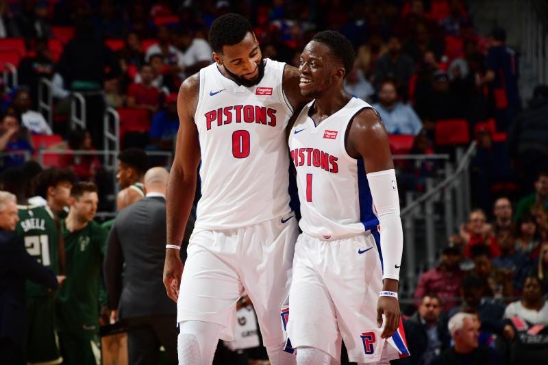 Andre Drummond & Reggie Jackson Andre Drummond & Reggie Jackson