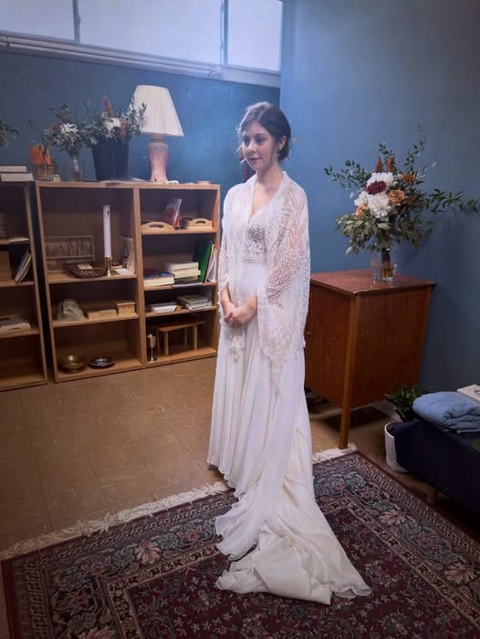 May be an image of wedding