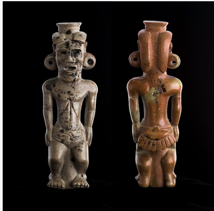 Human Effigy Pipe Adena Hopewell Ohio Sacred Tobacco