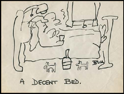 BOOKTRYST: Bukowski: Lost Original Drawings Of A Dirty Old Man Are Found