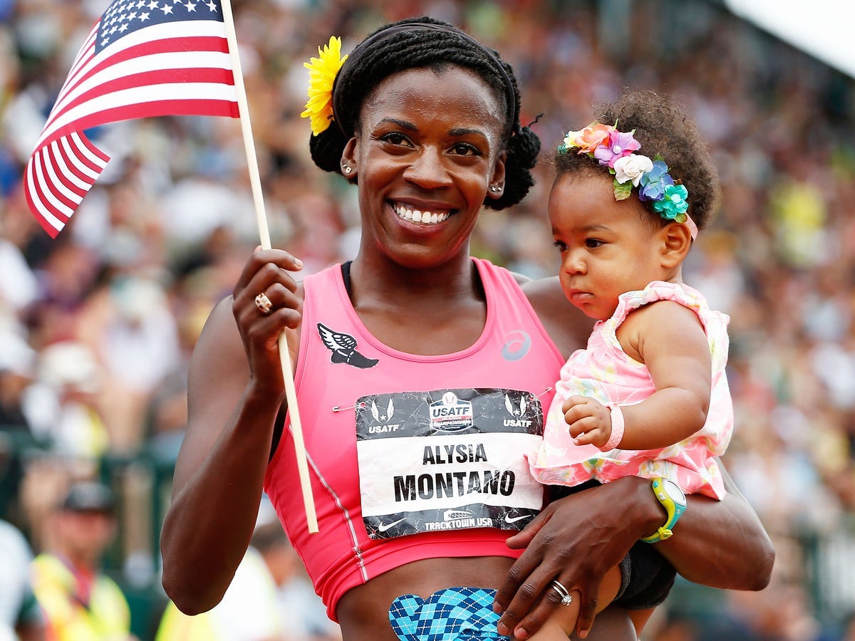 Olympian Alysia Montaño Talks Motherhood And Being A Pro Athlete