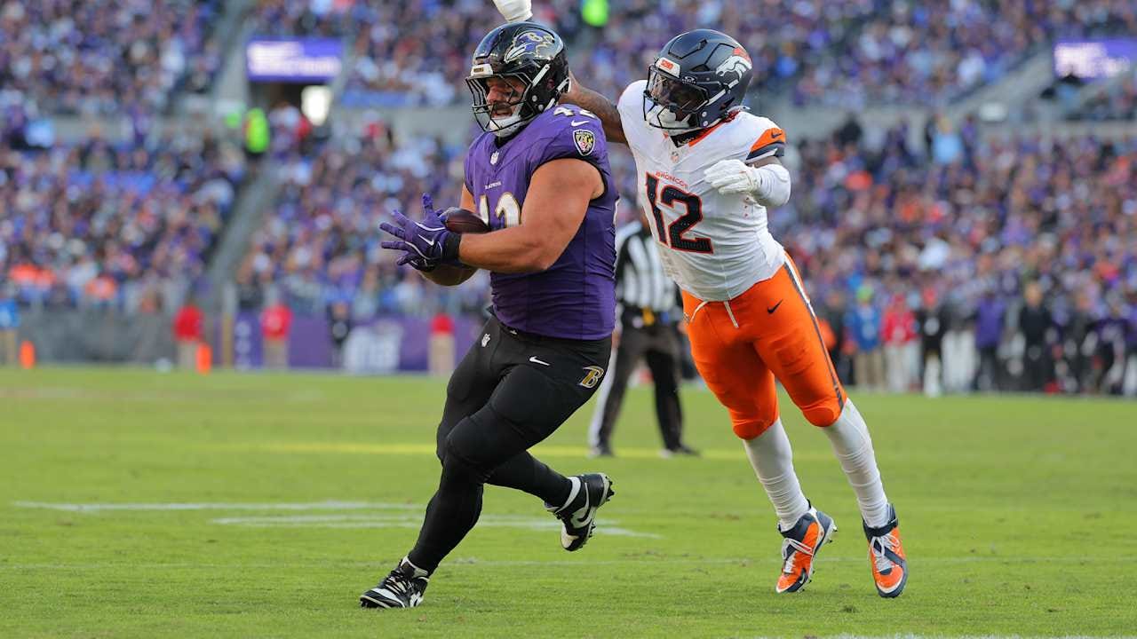 Patrick Ricard Gets in on the Fun With Touchdown Catch | Ravens vs. Broncos, Highlight Patrick Ricard Gets in on the Fun With Touchdown Catch | Ravens vs. Broncos, Highlight