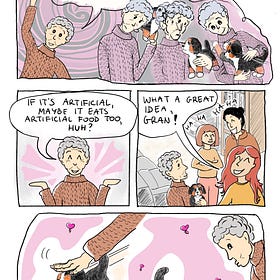 Bleeding hearts: Page 7 (with a special quote)