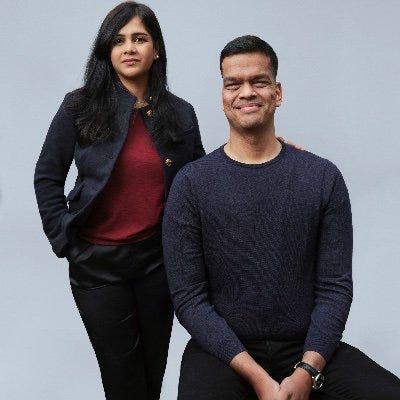 Sriram Krishnan & Aarthi Ramamurthy - on Founders Couple