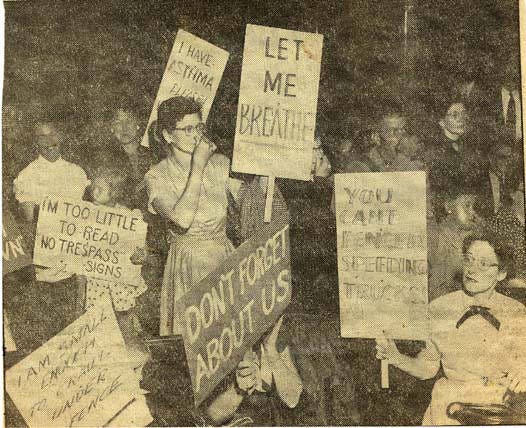 Protest against Tujunga gravel pit expansion, Los Angeles, 1955 - San  Fernando Valley History - CSUN University Library Digital Collections