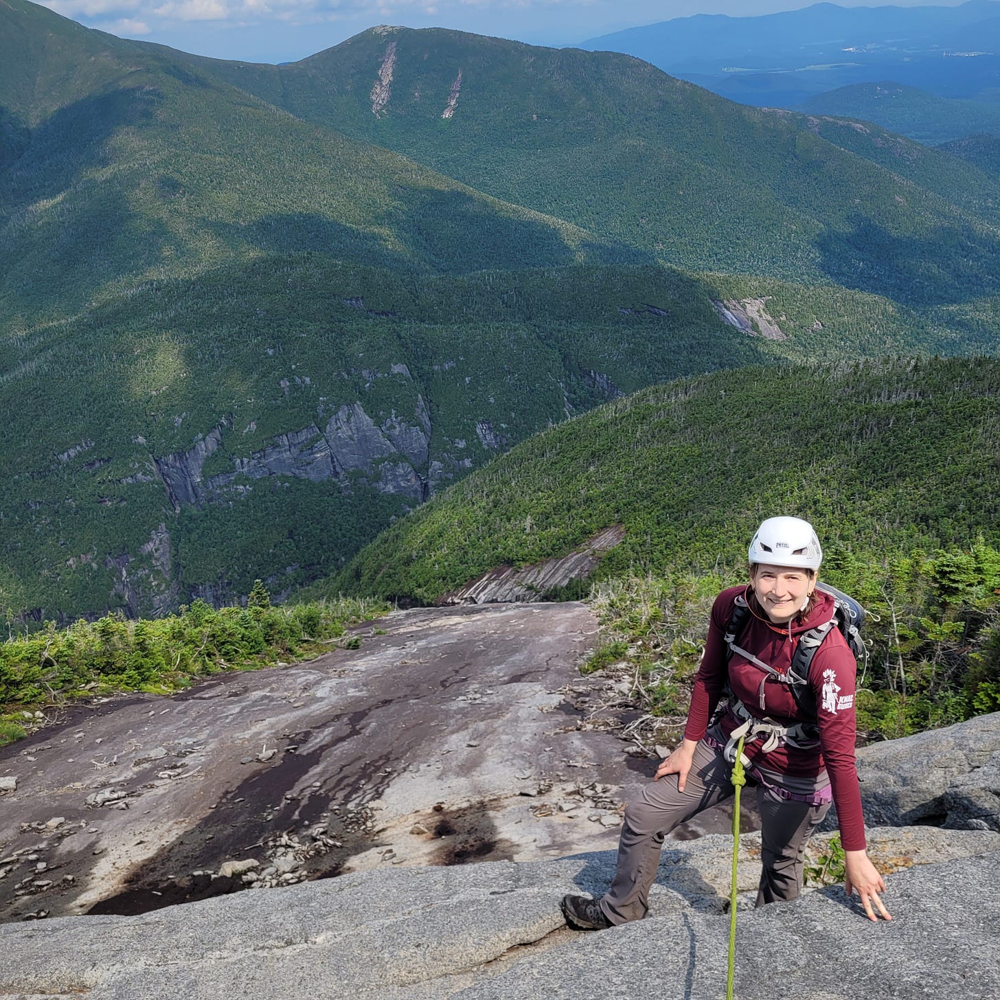 climbing high peaks in the Adirondacks