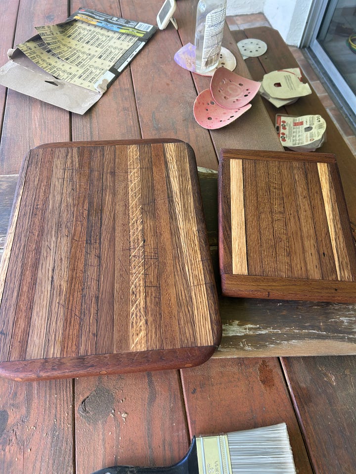 Sailboat teak repair. Oven removal on sailboat. Bronze polishing. 