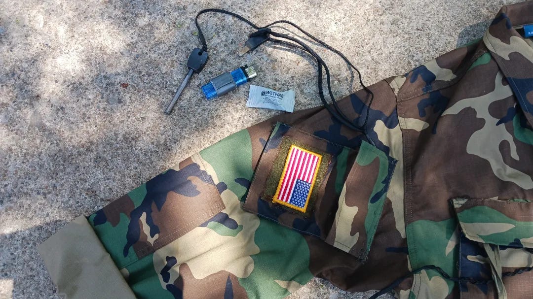 BDU Field Shirt Loadout - The Modern Minuteman