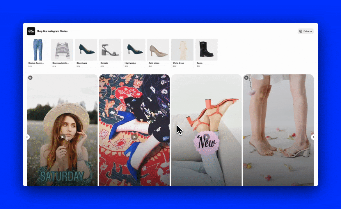  Tagged products section