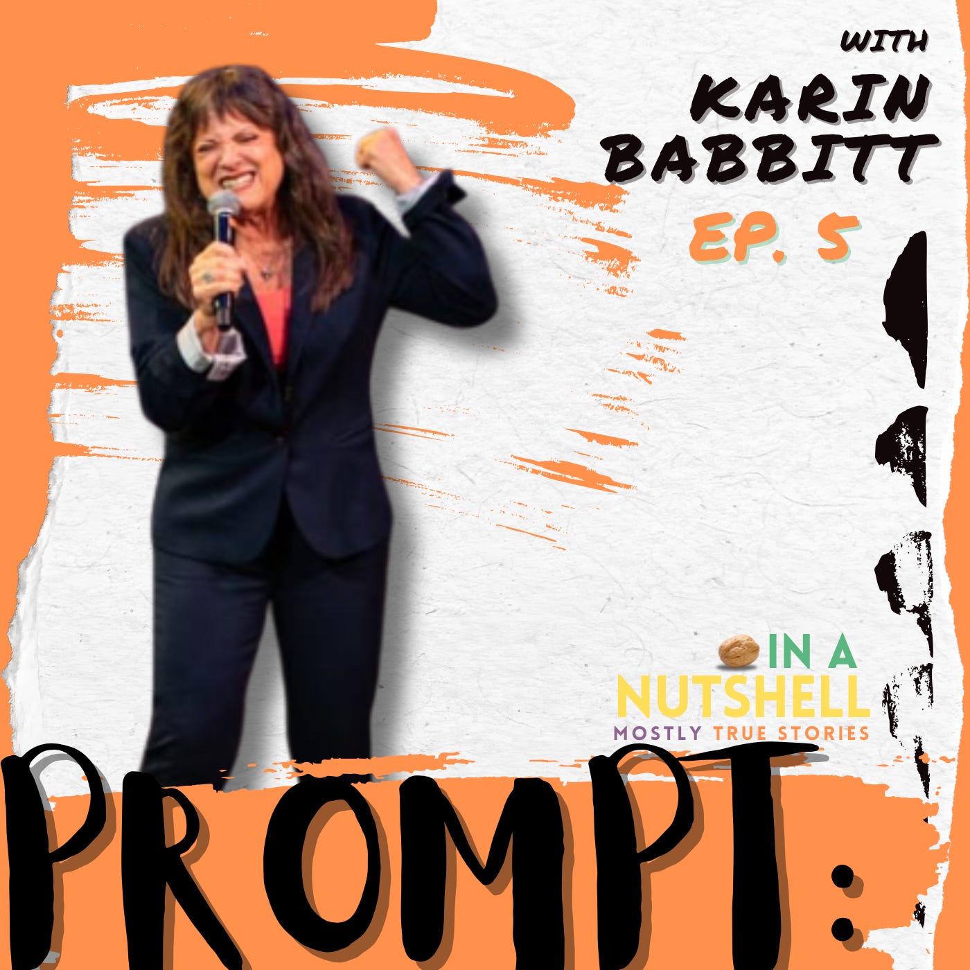 Karin Babbitt is our storyteller guest for Episode 5. This is the paid version