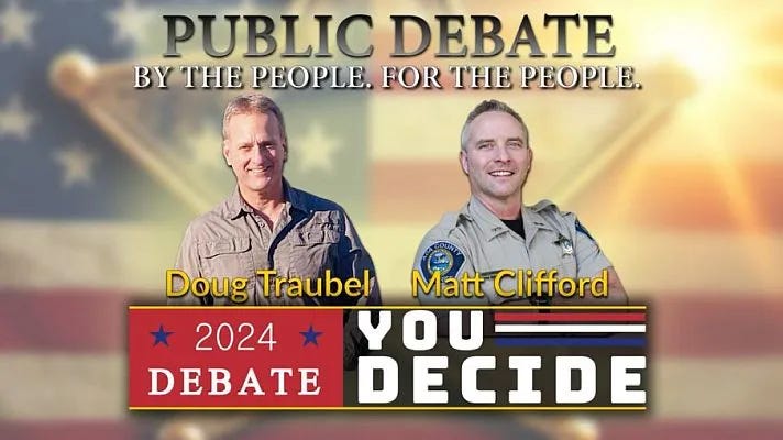 🔥Ada County Sheriff Candidate Debate Set for Saturday, October 26. By Staff Reporter (10/19/24)