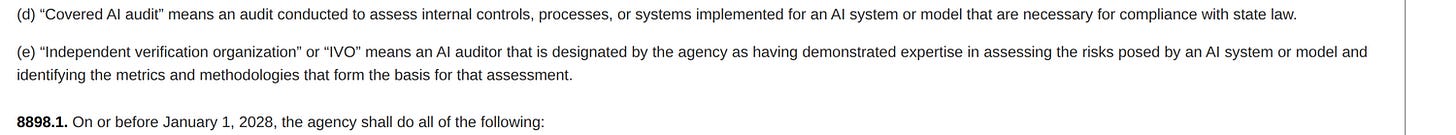 The definition, from California’s official legislative website. The definition, from California’s official legislative website.