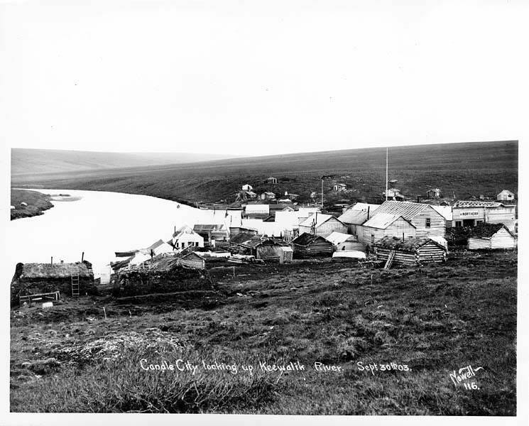 Candle City, Alaska in 1903.