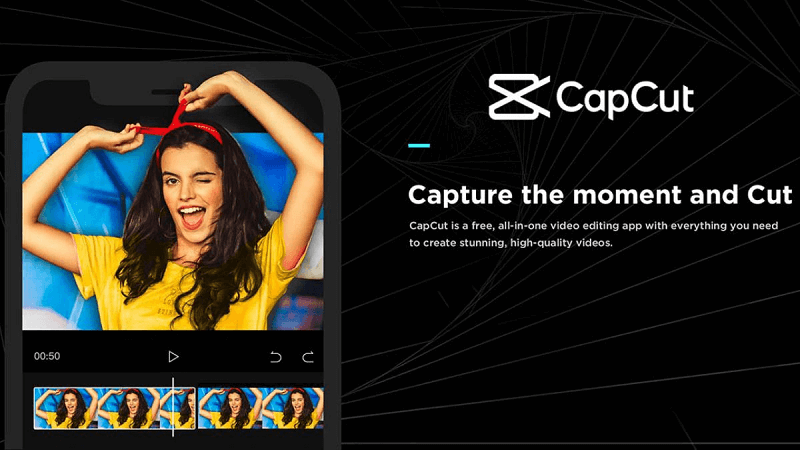 CapCut is a professional video editing and image creation application