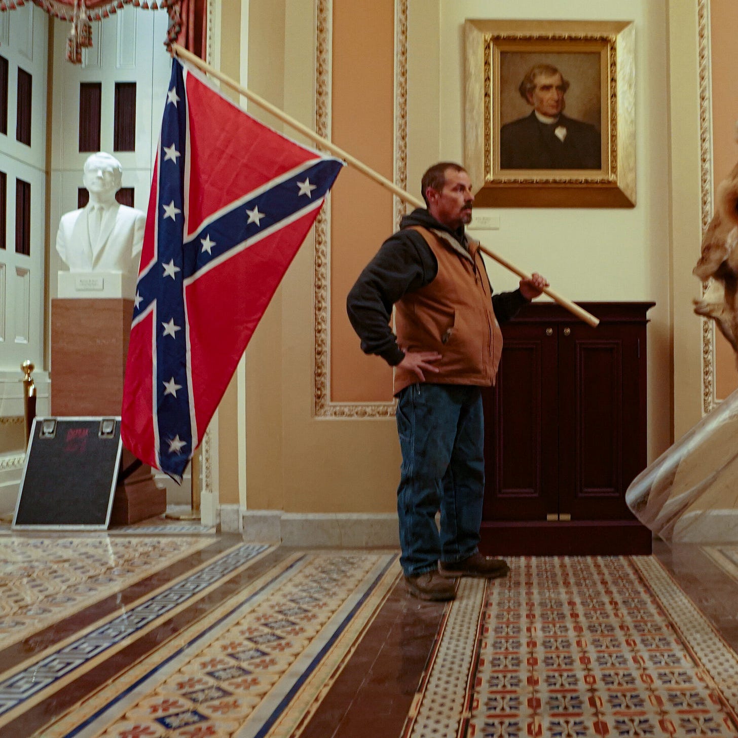 Confederate Flag an Unnerving Sight in Capitol - The New York Times