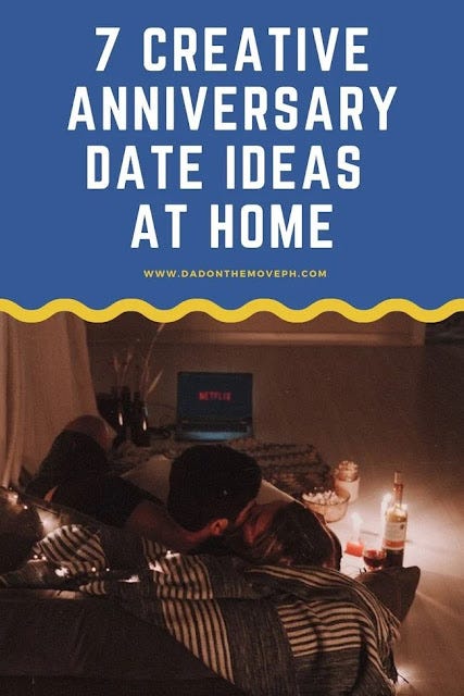 Creative anniversary date ideas at home