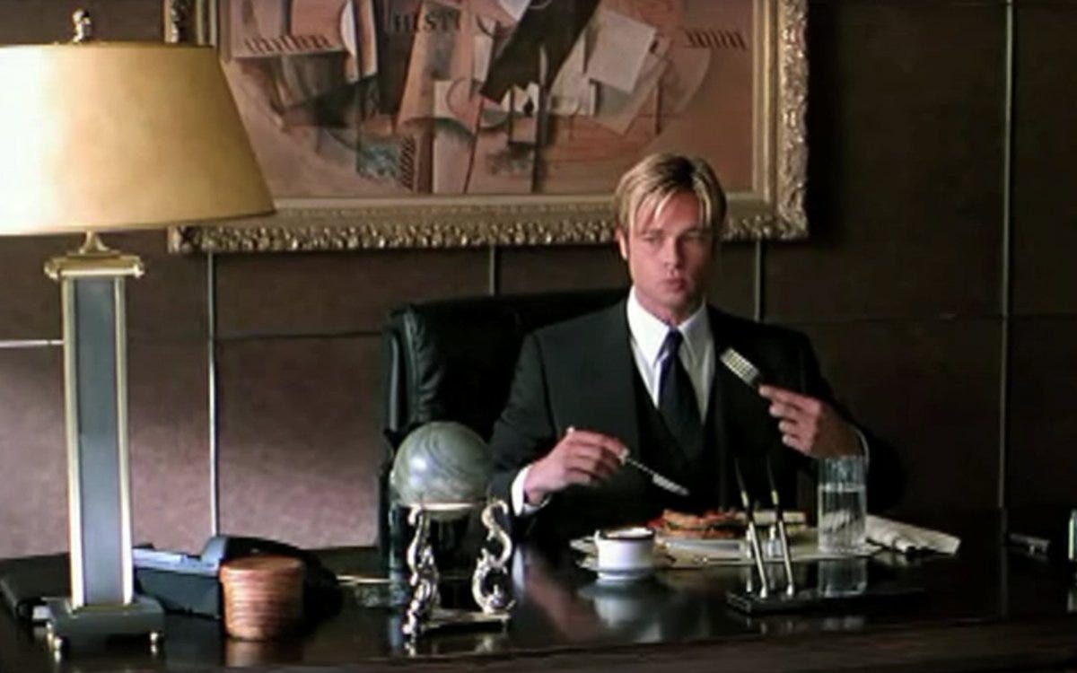 Brad Pitt Meet Joe Black Eating | Movies, Films &amp; Flix