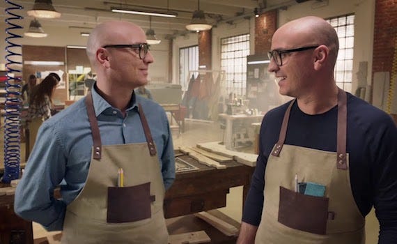 Spot Tv: gli artigiani di Poltrone&Sofà ormai sono insopportabili