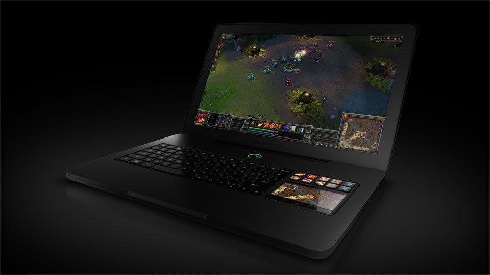 An App (Software) running on Laptop OS