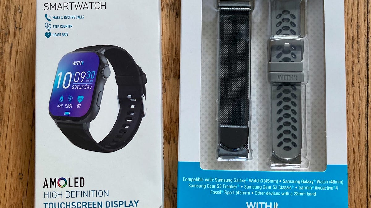 WITHit Giga Smarwatch: in review