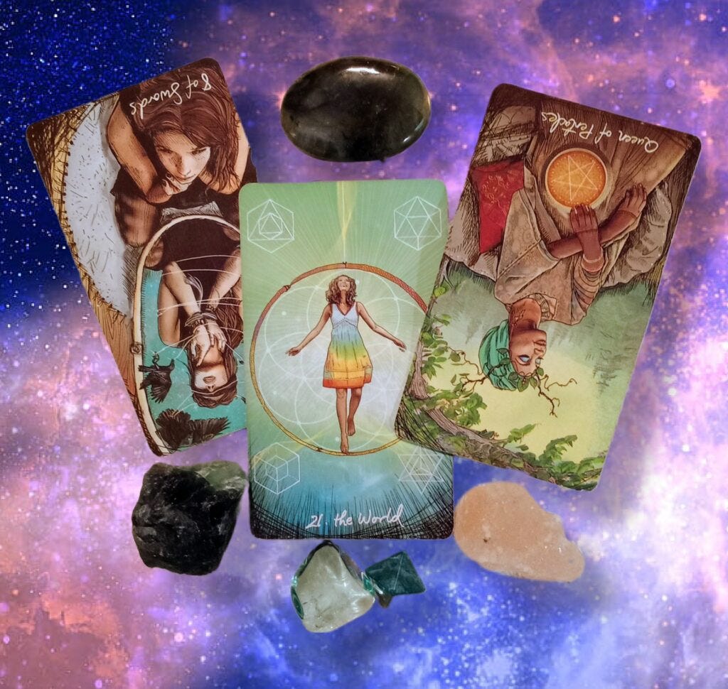 A Message from the Universe ~ A More Cohesive Story, Light Seers Tarot