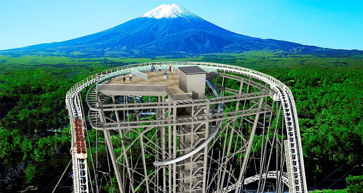 A terrifying new way to view Mt Fuji: From a deck at the top of a giant  rollercoaster! | SoraNews24 -Japan News-