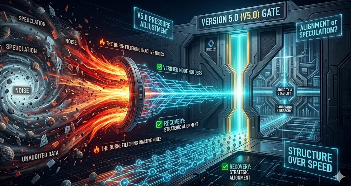 Noise burns. Alignment passes. Liquidity hardens.