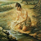 Vaivasvata Manu worships Matsya in Ramyaka-varṣa (5th Canto #22)