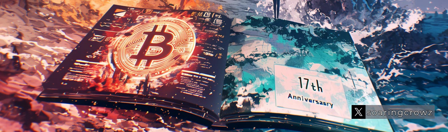比特幣-白皮書-17 週年