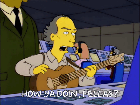 James Taylor's appearance on "The SImpsons."