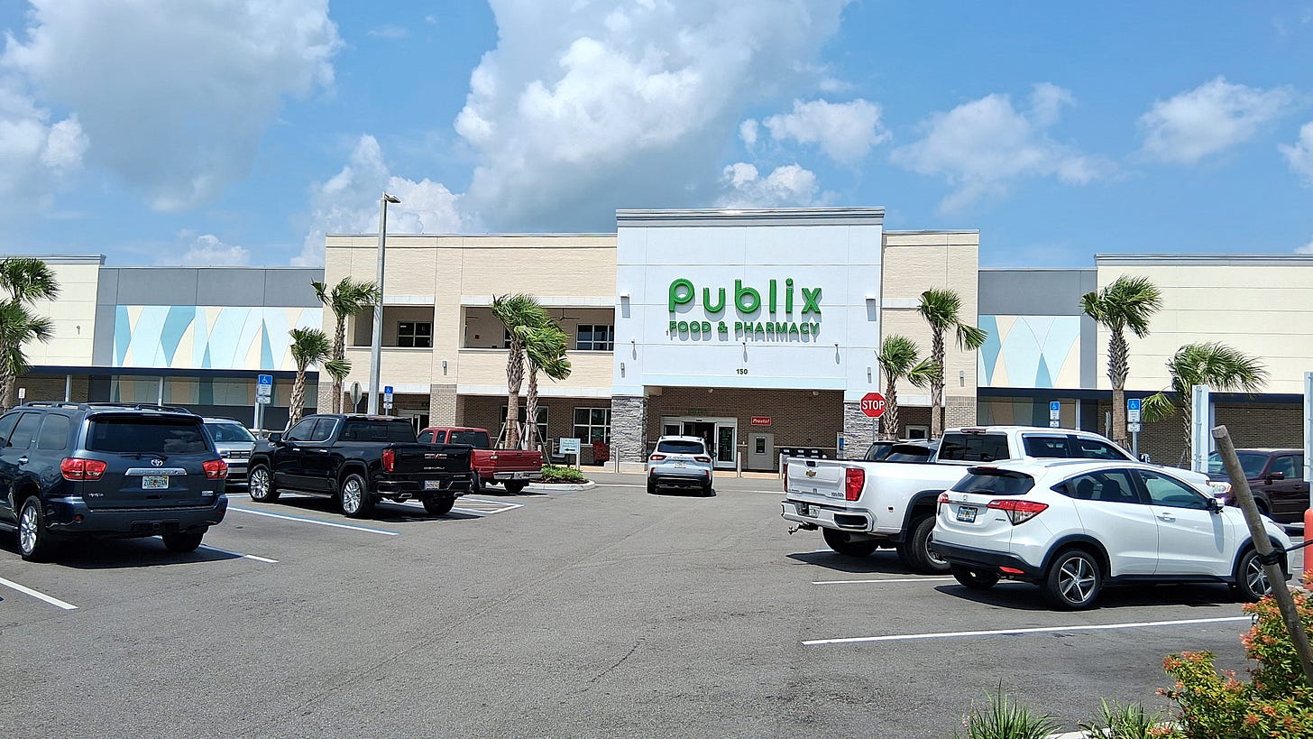 Publix Heritage Square, Palm Bay, Florida Publix Heritage Square, Palm Bay, Florida