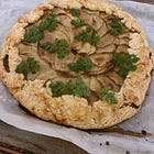 the tassie tux is on + potato & chervil crostata 