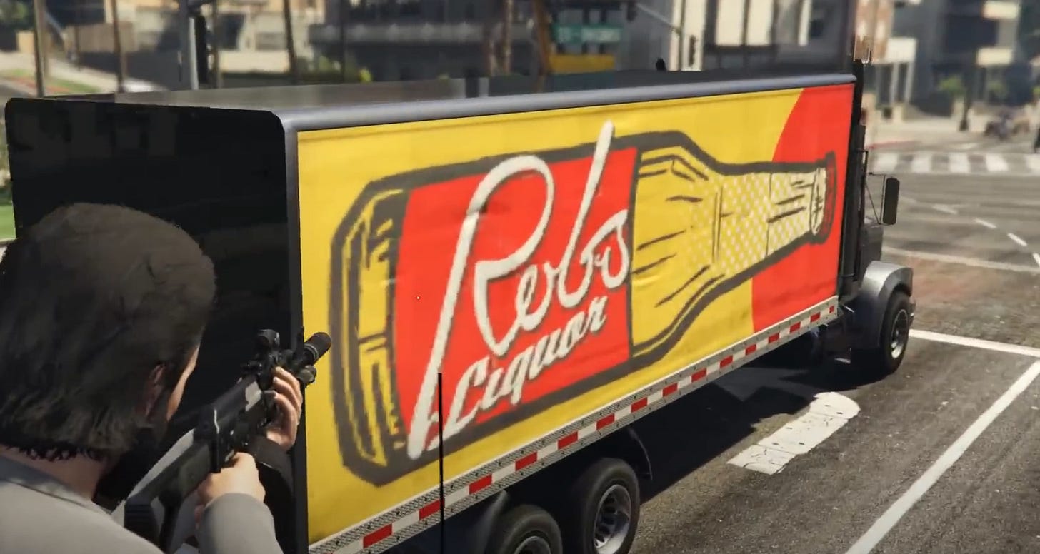 Fictional brands in GTA V
