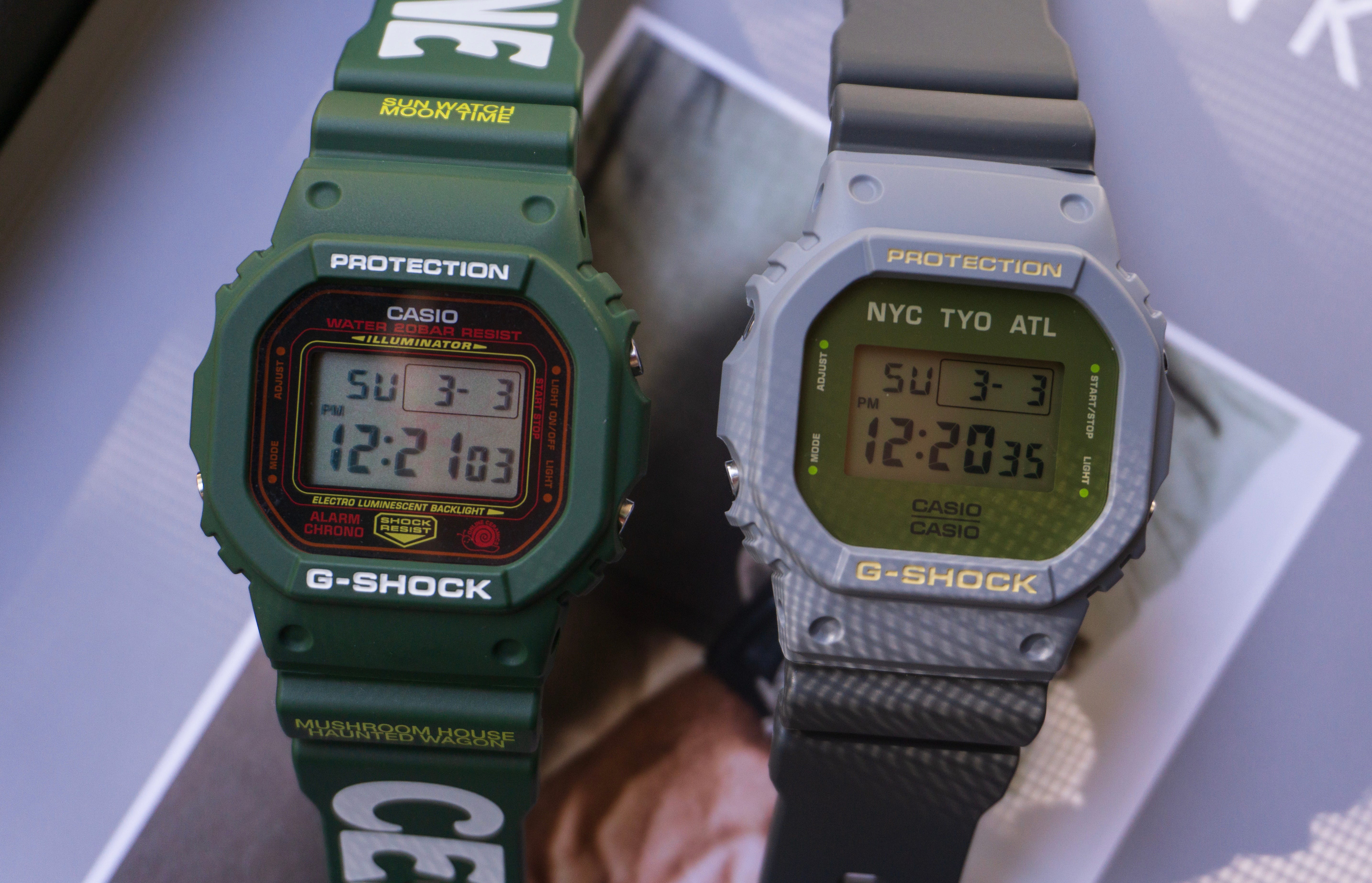 Seeing Double - Two Recent G-Shock Limited Editions