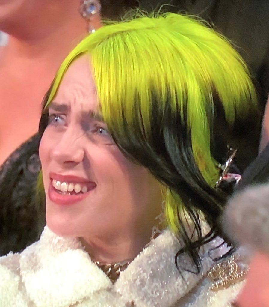 Oscars 2020 en Vivo: Billie Eilish se ha convertido en el meme más popular  de los Oscar 2020 | MARCA Claro México
