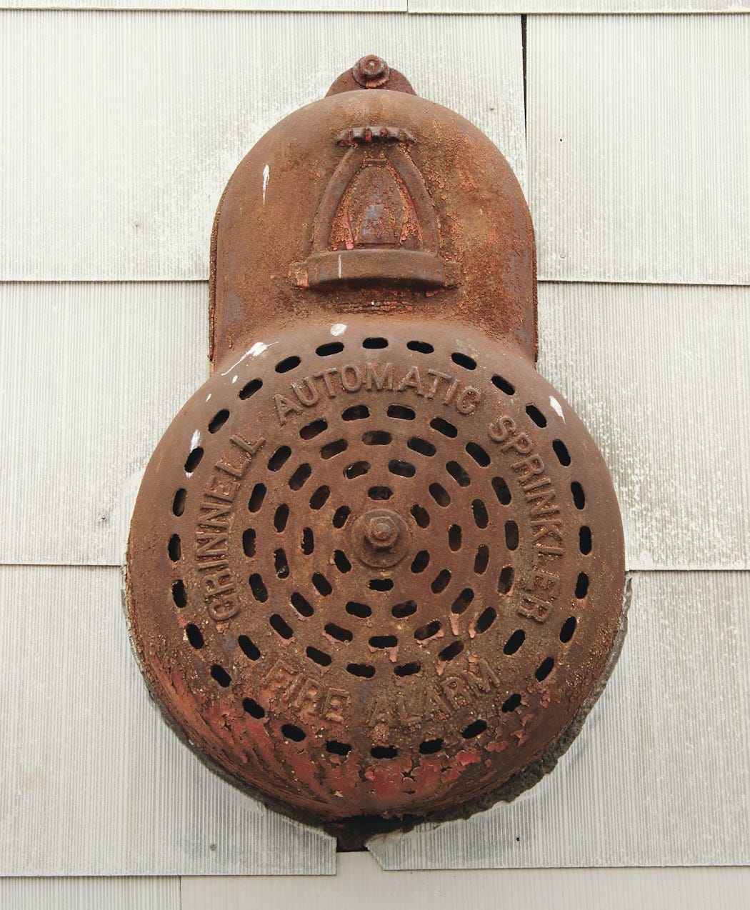 brown metal wall device brown metal wall device