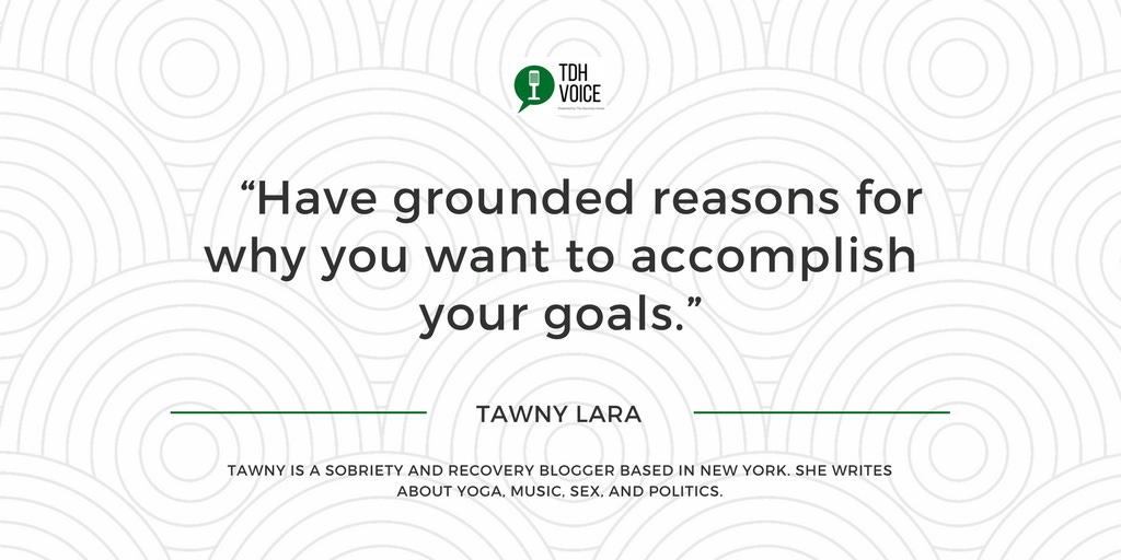 Tawny Lara Sober NYC Resolutions