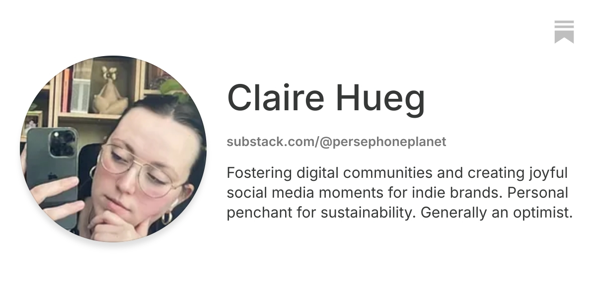 Claire Hueg | Substack
