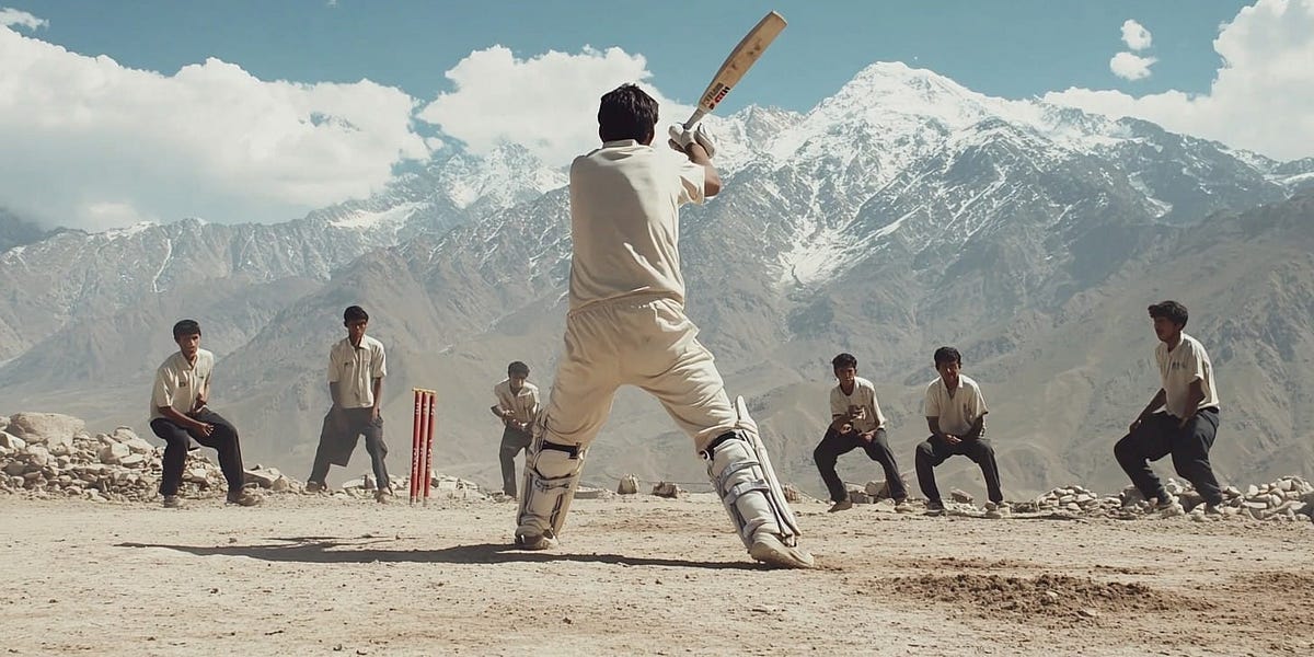 Cricket fractures & heals Afghanistan simultaneously