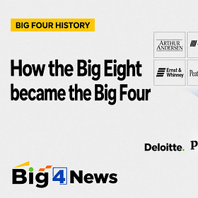 How the Big Eight Audit Firms Became the Big Four 
