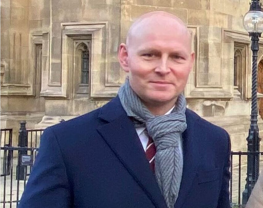 Max R Wilkinson British MP Max Wilkinson: X is a